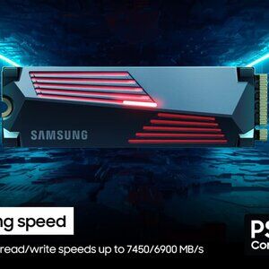 SAMSUNG 990 PRO w/ Heatsink SSD 2TB,4 & OLOy Blade RGB (OLOY) 32GB  DDR5